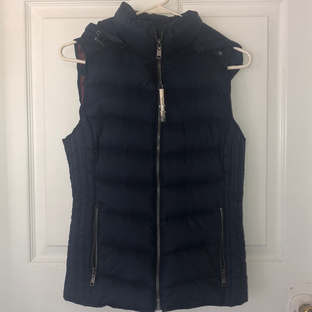 Navy Blue Wind Breaker Jacket